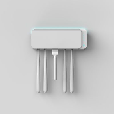 5W UV Toothbrush Sanitizer , Toothbrush Sterilizer Holder Wall Mounted