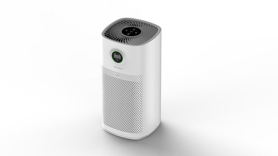 EPI408 Wihte Cleaner Portable Air Purifier UV Hepa Filter CADR 450m3/H For Home