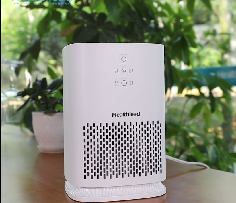 UV LED Optional Function Desktop Air Purifier To Kill Backteria Efficiently