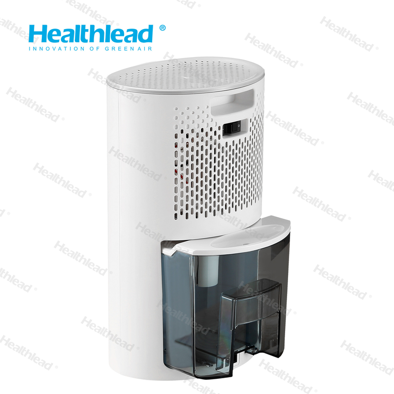 1.3L Compact Dehumidifier Ultra Quiet Lightweight DC12Vportable Dehumidifier For Room
